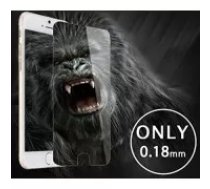 Screen protection glass "Gorilla 0.18mm" Apple iPhone SE 2020/SE 2022 black bulk