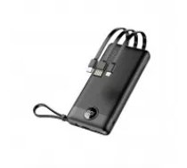 External battery POWER BANK VEGER C10 10000mAh (USB,USB-A,Type-C,MicroUSB,lightning) black