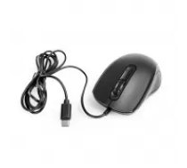 Mouse Omega OM441BC optical USB-C, black pearl