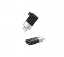 Adapter XO (NB149-D) from lightning to USB-C black