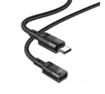 Adapter HOCO (U107) from USB-C to USB-C (OTG) 3A 1.2m black