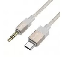 Audio adapter HOCO (UPA32B) USB-C to 3,5mm(p) gold (1M)