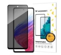 Screen protection glass "Wozinsky Privacy 5D Full Glue" Samsung S721 S24 FE case-friendly Anti Spy