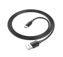 Kabelis USB A uz USB C Hoco PD 2,4A 27W 1 m X96 melns