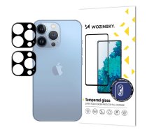 Wozinsky pilns kameras stikls iPhone 17 Air, komplekts 2 - melns