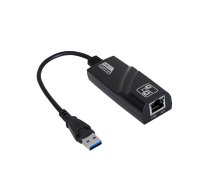 Akyga adapteris (m) ar kabeli AK-AD-31 tīkla karte USB A (m) / RJ45 (f) 10/100/1000 ver. 3.0 15 cm