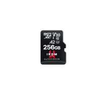 GoodRam atmiņas karte IRDM 128GB microSD UHS-I U3 A2 V30 ar adapteri
