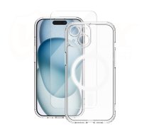 Vmax komplekts apvalks + stikls 2,5D premium iPhone 16 Plus 6,7"
