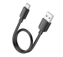 Kabelis USB A uz USB C Hoco PD 2,4A 27W 0,25 m X96 melns