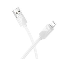 Kabelis USB-A uz Lightning Hoco 2,4A 1 m X114 balts