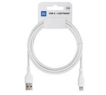 BLUE STAR ECO kabelis 2,4A USB A uz Lightning PJ68-24-2.4 1m balts