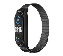 METAL siksniņa XIAOMI Mi Band 5 / 6 melna (01)