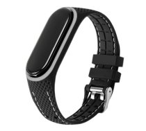 Elastomēra siksniņa LIFESTYLE XIAOMI Mi Band 5 / 6 melna (03)
