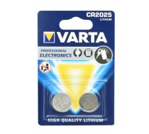 VARTA CR2025 3V litija baterijas, 2 gab. VARTA lithium battery CR2025 3V 2 pcs