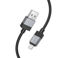 Kabelis USB A uz Micro USB Hoco 2,4A 1 m X110 melns