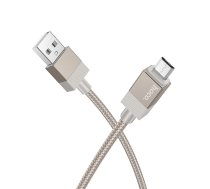 Kabelis USB A uz Micro USB Hoco 2,4A 1 m X110 zeltains