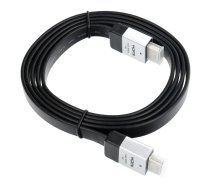 HDMI uz HDMI 4K 60Hz augstas ātruma kabelis ar Ethernet ver. 2.0 BLISTER 1,5 m melns