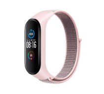 Nailona siksna XIAOMI Mi Band 5 / 6 / 7 rozā (07)