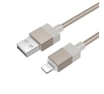 Kabelis USB A uz Lightning Hoco 2,4A 1 m X110 zelta