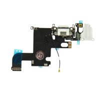 iPhone 6 4,7" Lightning savienotājs un austiņu ligzda - kosmosa balts