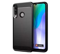 Viedtālruņa apvalks no oglekļa šķiedras Huawei P30 Lite - melns (m)