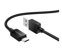 Borofone Kabelis BX120 Placer - USB uz Micro USB - 2,4A 1 metrs melns