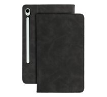 Smart Book MAGNET Planšetdatora apvalks SAMSUNG GALAXY TAB S9 FE PLUS/S9 FE PLUS 5G melns