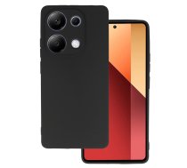 Aizmugures apvalks MATĒTS XIAOMI REDMI NOTE 13 PRO 4G melns