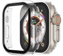 Rūdīta stikla korpuss 360 grādu pārsegs Apple Watch 40mm caurspīdīgs