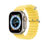 Siksniņa Dux Ducis OceanWave Series Apple Watch 38/40/41mm dzeltena