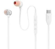 Vadu austiņas USB-C JBL Tune 310C baltas