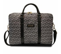 Guess GCube svītraina 16" klēpjdatora soma - melna