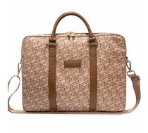 Guess GCube Stripes 16" klēpjdatora soma - brūna
