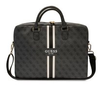 Guess 4G Printed Stripes 16" klēpjdatora soma - melna