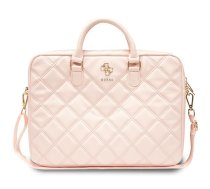 Guess Quilted 4G soma 16" klēpjdatoram - rozā