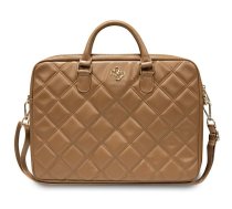 Guess Quilted 4G soma 16" klēpjdatoram - brūns