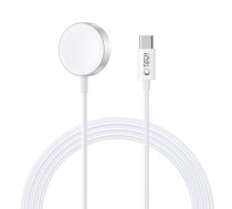 Tech-Protect UltraBoost magnētiskais indukcijas lādētājs ar USB-C savienotāju Apple Watch 1.2m - balts