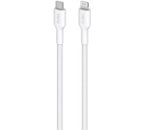 Puro Fabrik USB-C - Lightning kabelis ar MFI 1.2m - balts