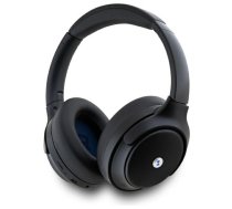 BMW Bluetooth ANC uz ausīm austiņas BMBHKL601SSLVK melnas/melnas metāla logotipi