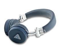 Guess Bluetooth ENC GUBH70PGTSPSB uz ausīm austiņas zilas/zilas graudainas klasiskās apaļās formas
