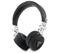 Guess Bluetooth ENC GUBH70PGTSPSK uz ausīm austiņas melnas/melnas graudainas klasiskās apaļās formas