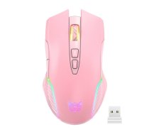 Bezvadu spēļu pele ONIKUMA CW905 2.4G rozā