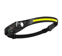 LED lukturītis uz galvas W689-1 ūdensnecaurlaidīgs IPX4