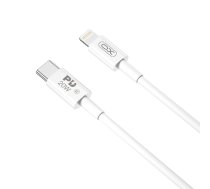 XO kabelis NB-Q189B PD USB-C - Lightning 2,0m 20W balts