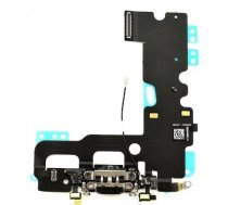 Uzlādes ports saderīgs ar Apple iPhone 7 4.7'' ar Flex melns OEM