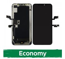 LCD displejs saderīgs ar iPhone Xs Max melns (INCELL / Economy)