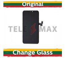 LCD displejs saderīgs ar iPhone 11 Pro melns (Atjaunots: Telemax)