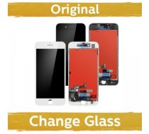 LCD displejs saderīgs ar iPhone 7 Plus balts (DTP / LG) (atjaunots: Ķīna)