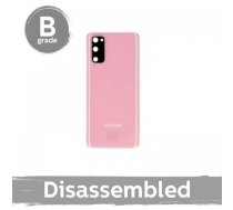 Aizmugurējais vāks saderīgs ar Samsung G980 S20 / Cloud Pink / ar kameras lēcu 100% oriģināls (9/10 izjaukts)