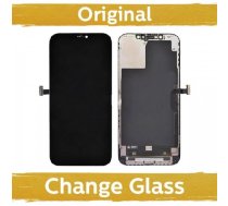 LCD displejs saderīgs ar iPhone 12 Pro Max melns oriģināls (atjaunots: Ķīna)